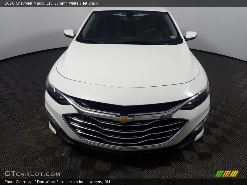 Summit White / Jet Black 2020 Chevrolet Malibu LT