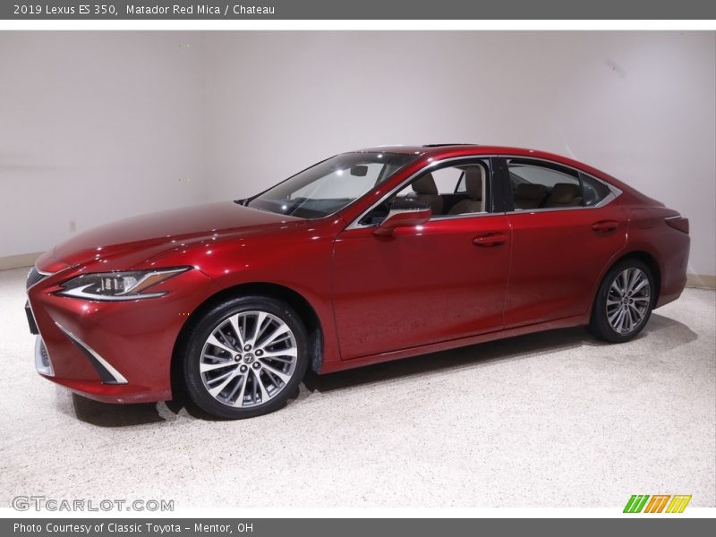 Matador Red Mica / Chateau 2019 Lexus ES 350