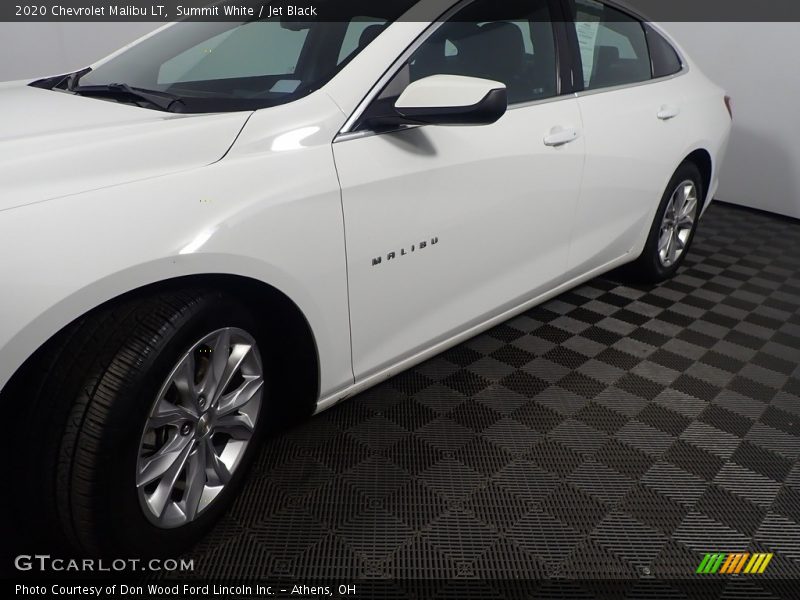 Summit White / Jet Black 2020 Chevrolet Malibu LT