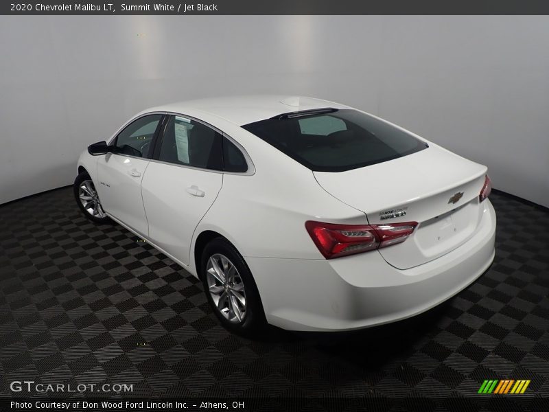 Summit White / Jet Black 2020 Chevrolet Malibu LT