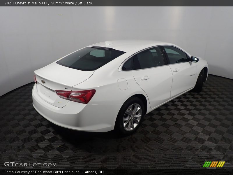 Summit White / Jet Black 2020 Chevrolet Malibu LT