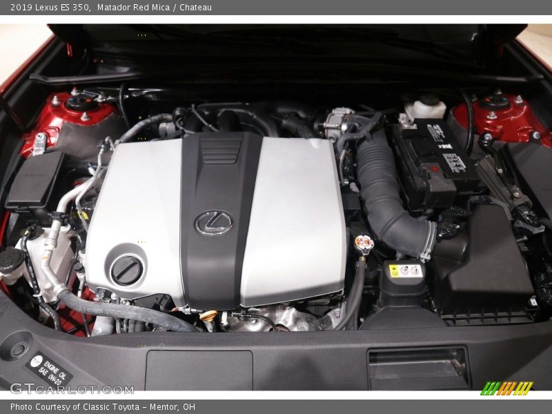 Matador Red Mica / Chateau 2019 Lexus ES 350