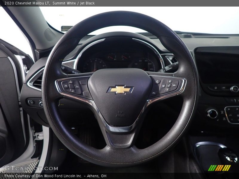 Summit White / Jet Black 2020 Chevrolet Malibu LT