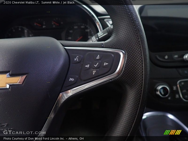 Summit White / Jet Black 2020 Chevrolet Malibu LT