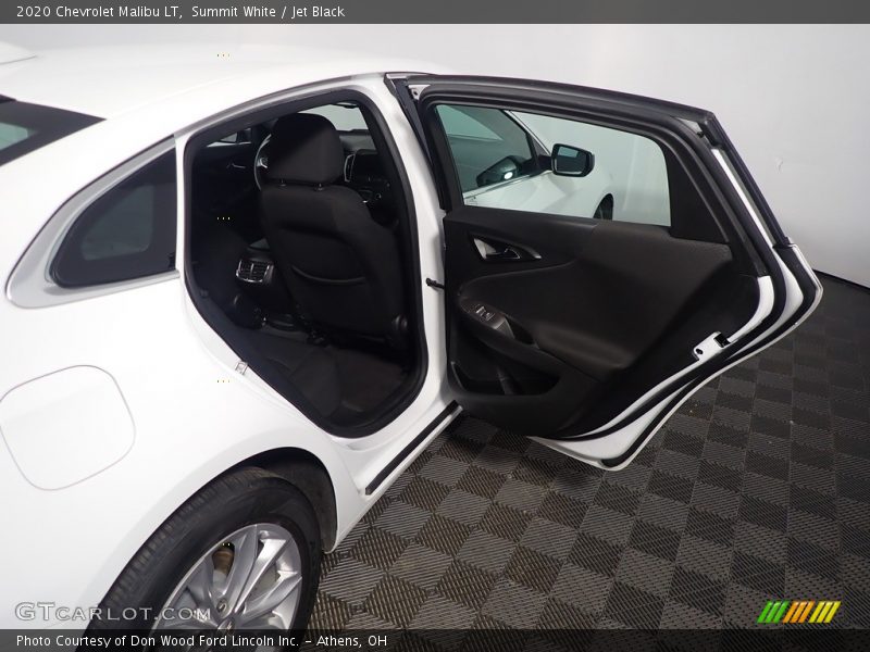 Summit White / Jet Black 2020 Chevrolet Malibu LT