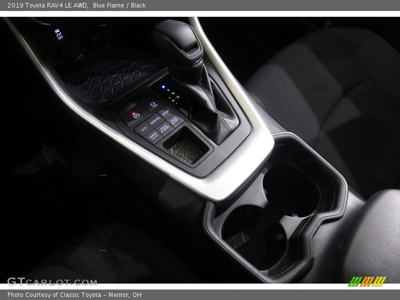 Blue Flame / Black 2019 Toyota RAV4 LE AWD