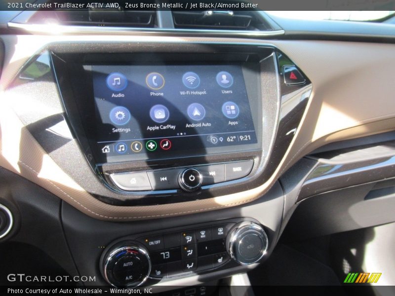 Zeus Bronze Metallic / Jet Black/Almond Butter 2021 Chevrolet TrailBlazer ACTIV AWD