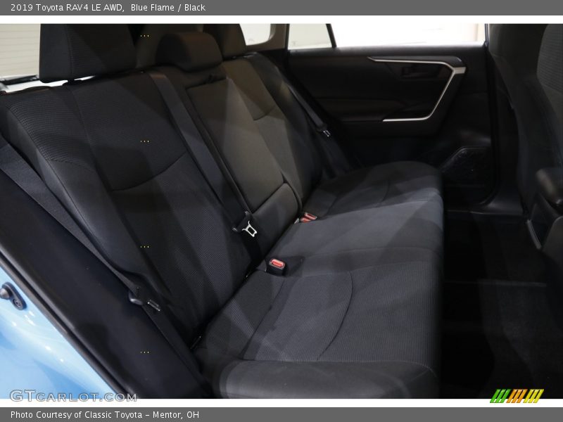 Blue Flame / Black 2019 Toyota RAV4 LE AWD