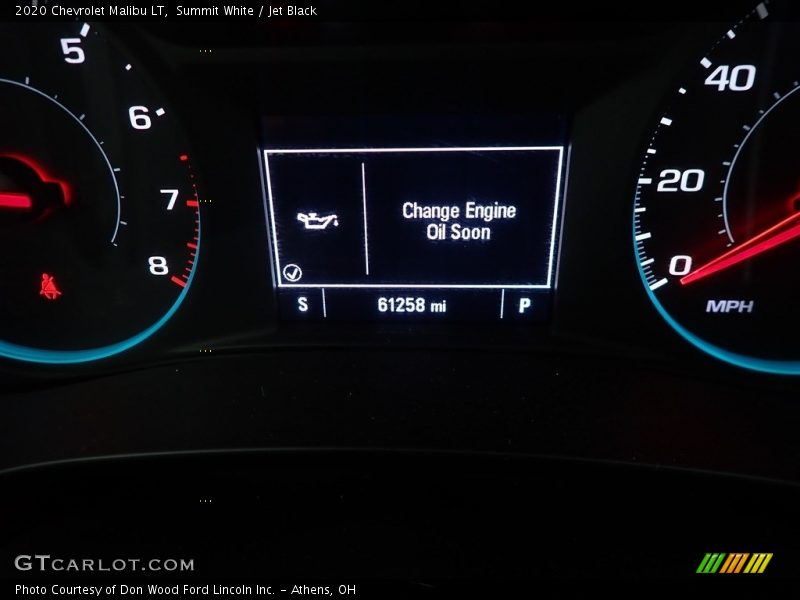 Summit White / Jet Black 2020 Chevrolet Malibu LT