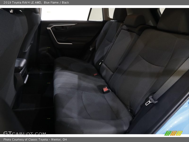 Blue Flame / Black 2019 Toyota RAV4 LE AWD