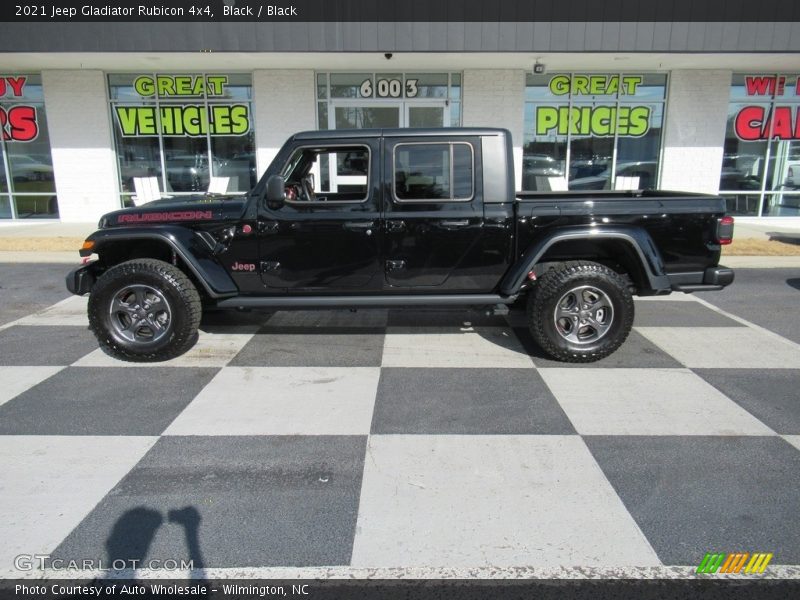 Black / Black 2021 Jeep Gladiator Rubicon 4x4