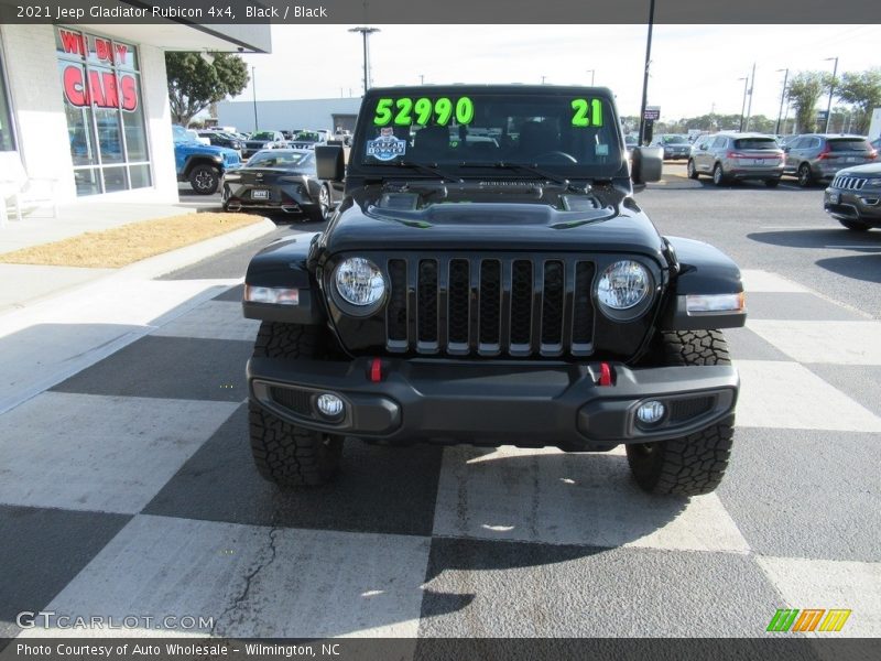 Black / Black 2021 Jeep Gladiator Rubicon 4x4