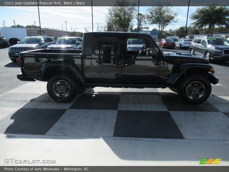 Black / Black 2021 Jeep Gladiator Rubicon 4x4