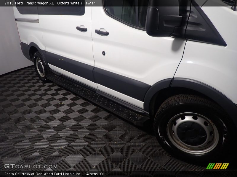 Oxford White / Pewter 2015 Ford Transit Wagon XL