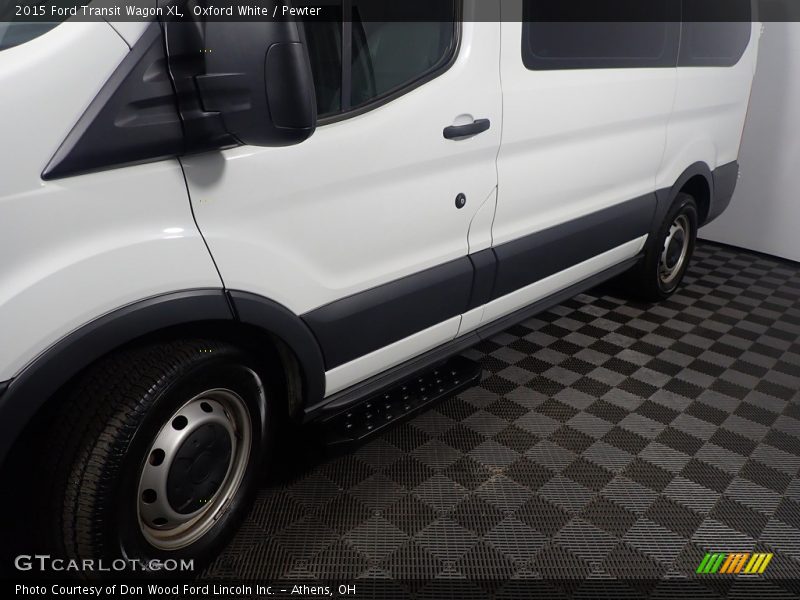 Oxford White / Pewter 2015 Ford Transit Wagon XL