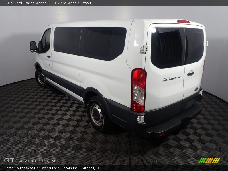 Oxford White / Pewter 2015 Ford Transit Wagon XL