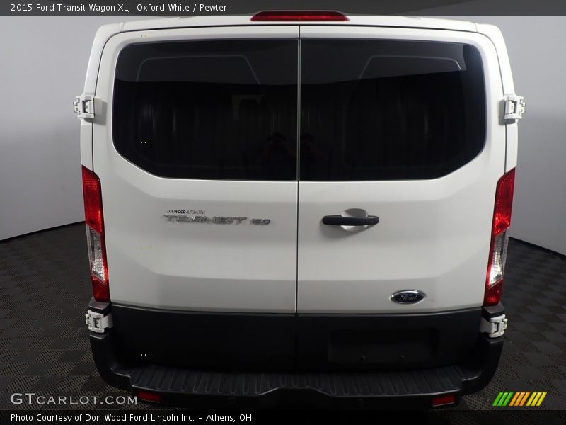 Oxford White / Pewter 2015 Ford Transit Wagon XL