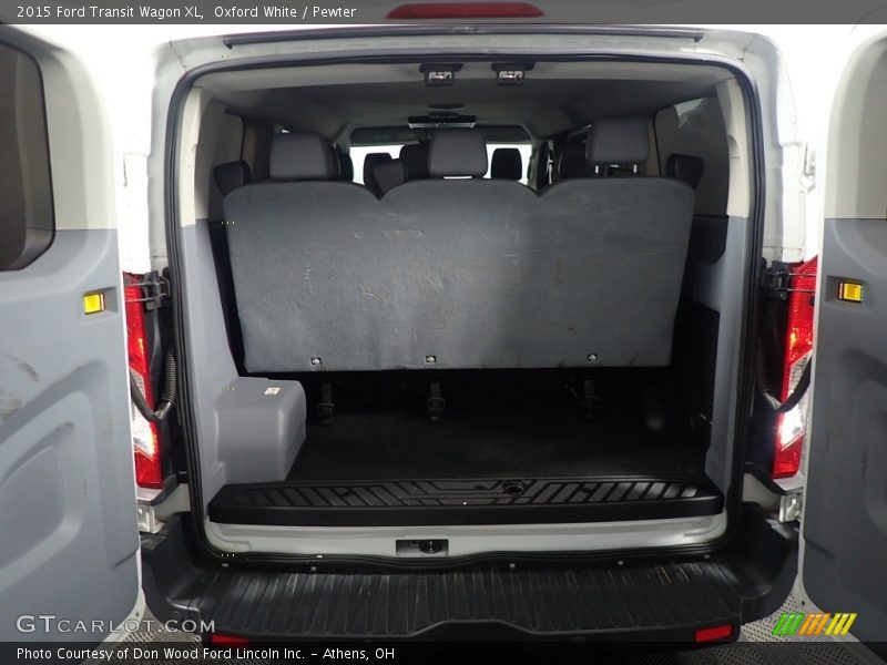 Oxford White / Pewter 2015 Ford Transit Wagon XL