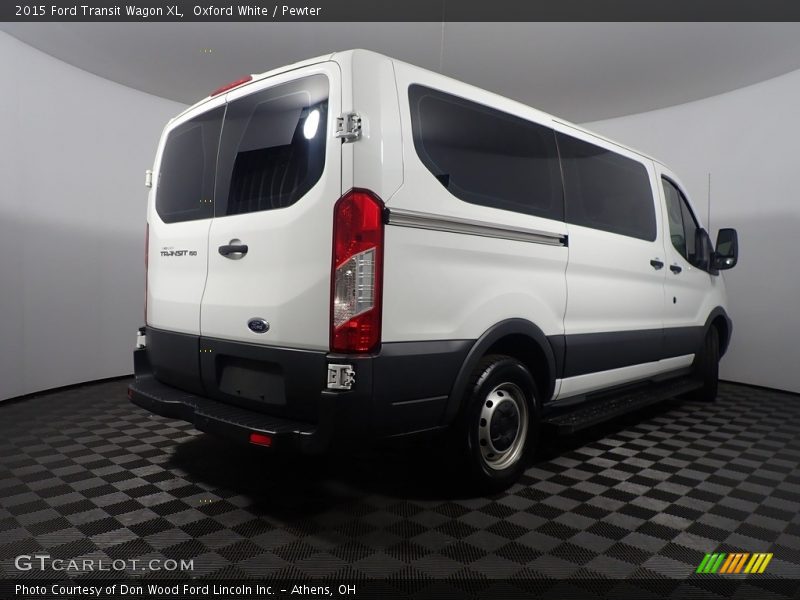 Oxford White / Pewter 2015 Ford Transit Wagon XL