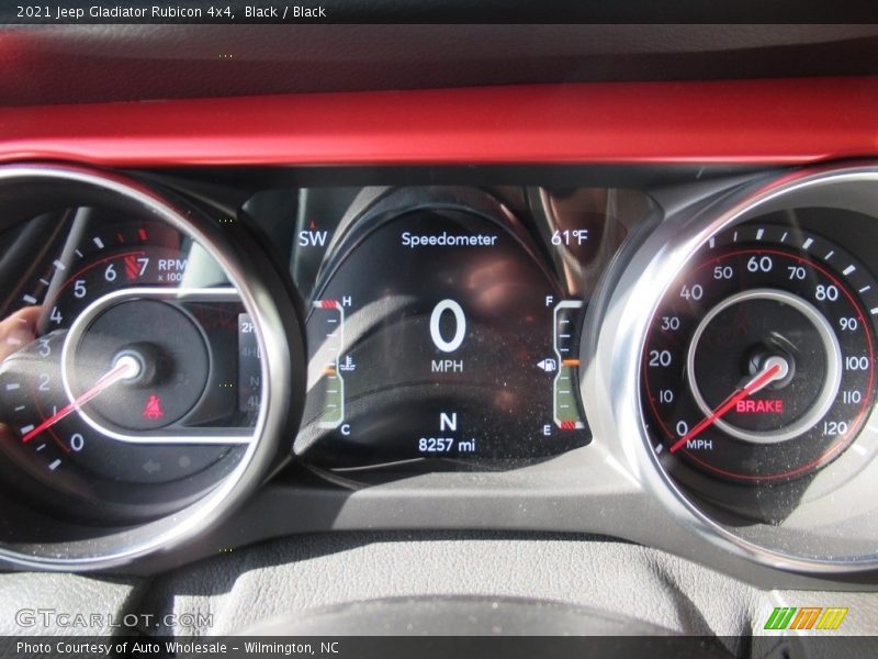 Black / Black 2021 Jeep Gladiator Rubicon 4x4