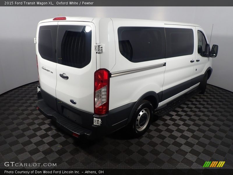 Oxford White / Pewter 2015 Ford Transit Wagon XL