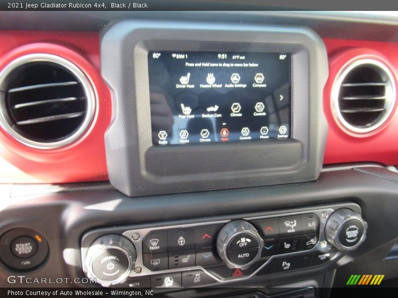 Black / Black 2021 Jeep Gladiator Rubicon 4x4