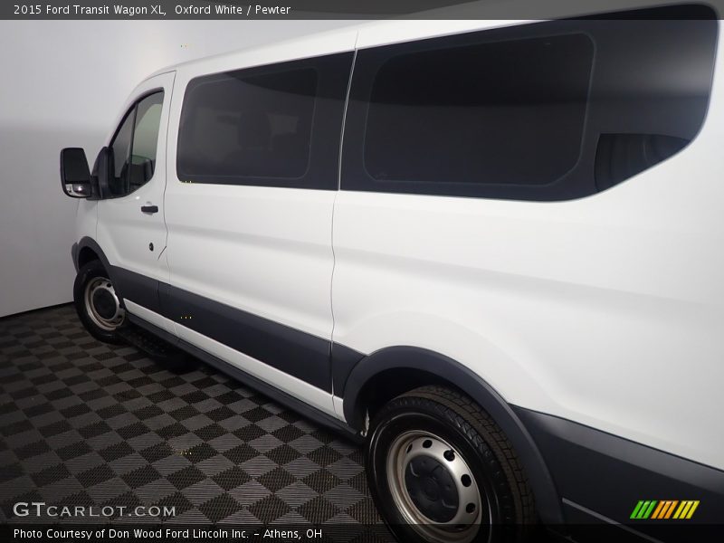Oxford White / Pewter 2015 Ford Transit Wagon XL