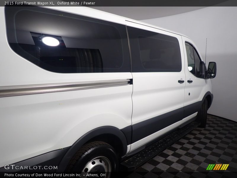 Oxford White / Pewter 2015 Ford Transit Wagon XL