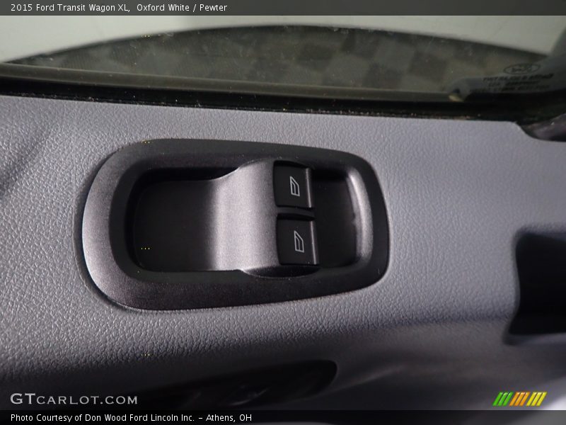Oxford White / Pewter 2015 Ford Transit Wagon XL