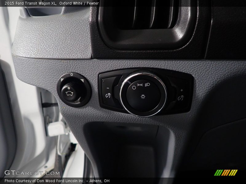 Oxford White / Pewter 2015 Ford Transit Wagon XL