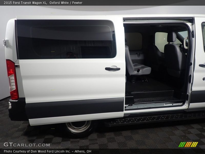 Oxford White / Pewter 2015 Ford Transit Wagon XL