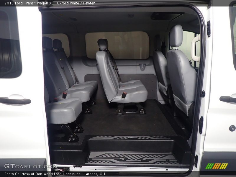 Oxford White / Pewter 2015 Ford Transit Wagon XL