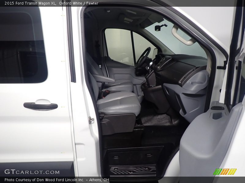 Oxford White / Pewter 2015 Ford Transit Wagon XL