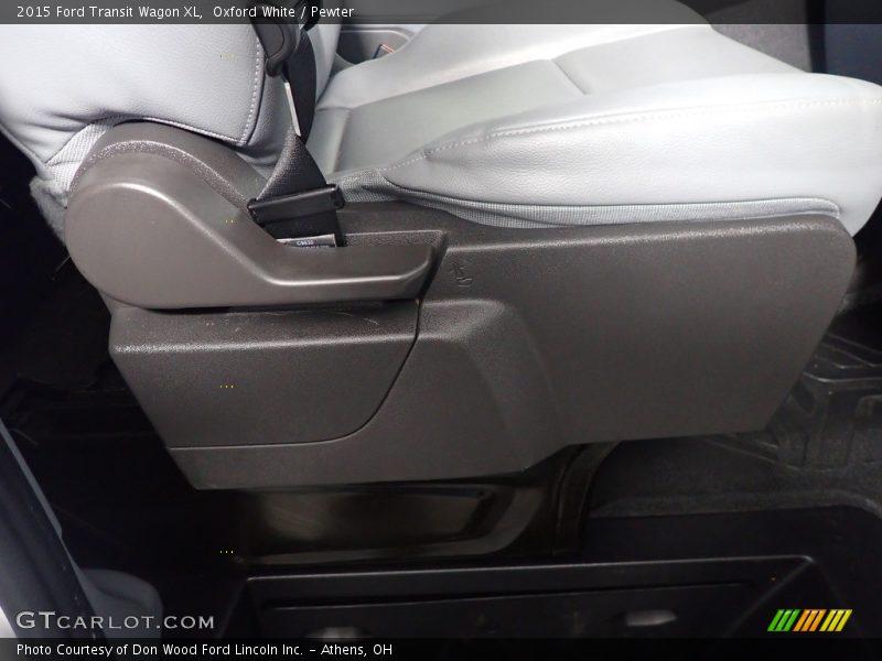 Oxford White / Pewter 2015 Ford Transit Wagon XL