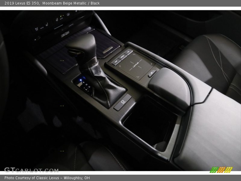 Moonbeam Beige Metallic / Black 2019 Lexus ES 350