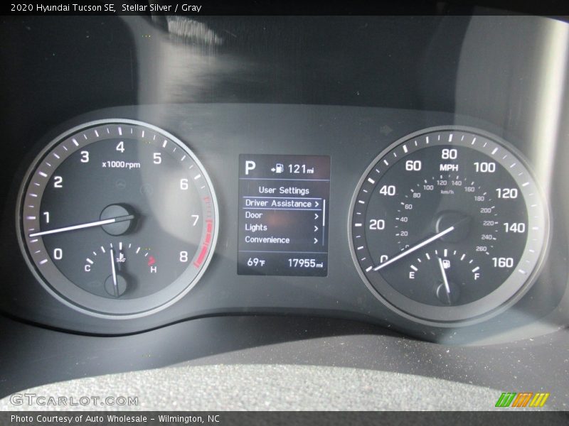 Stellar Silver / Gray 2020 Hyundai Tucson SE