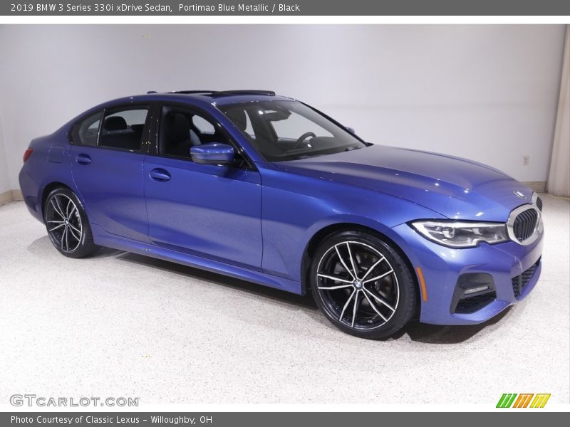 Portimao Blue Metallic / Black 2019 BMW 3 Series 330i xDrive Sedan