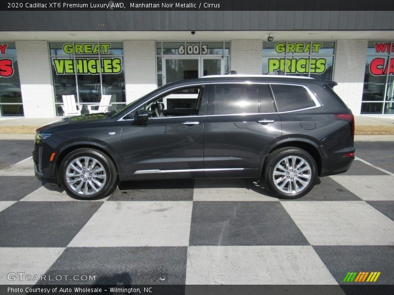 Manhattan Noir Metallic / Cirrus 2020 Cadillac XT6 Premium Luxury AWD