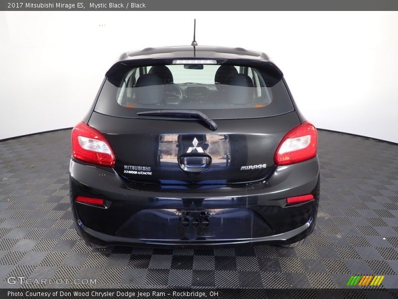 Mystic Black / Black 2017 Mitsubishi Mirage ES