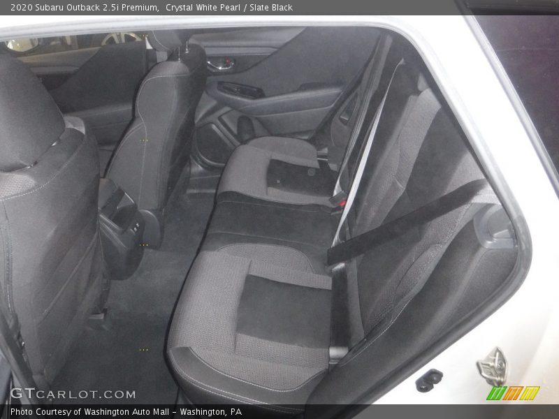 Crystal White Pearl / Slate Black 2020 Subaru Outback 2.5i Premium