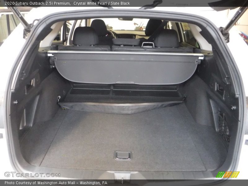 Crystal White Pearl / Slate Black 2020 Subaru Outback 2.5i Premium