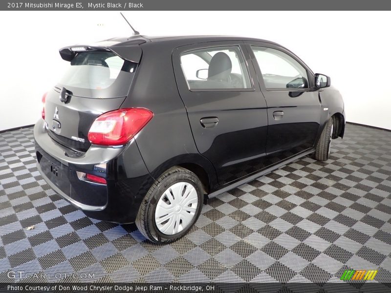 Mystic Black / Black 2017 Mitsubishi Mirage ES