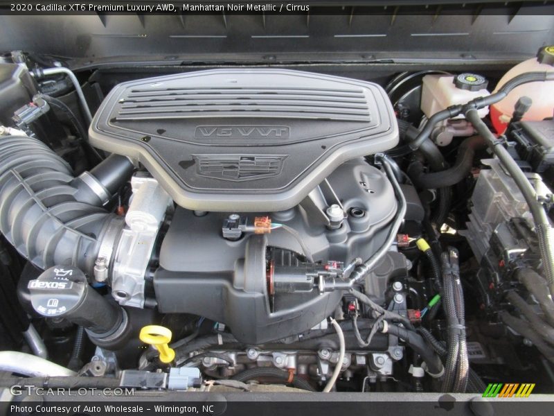 Manhattan Noir Metallic / Cirrus 2020 Cadillac XT6 Premium Luxury AWD