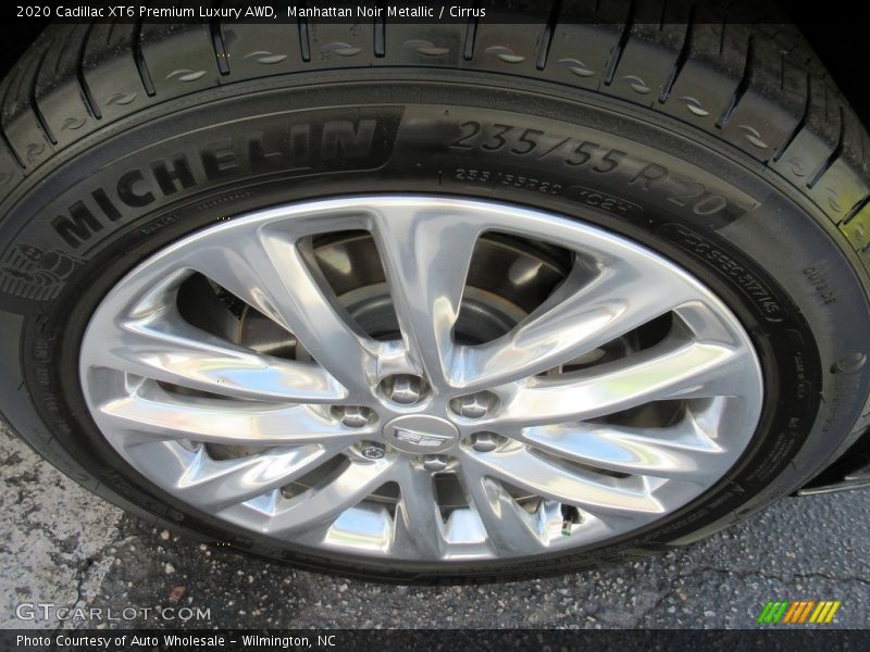 Manhattan Noir Metallic / Cirrus 2020 Cadillac XT6 Premium Luxury AWD
