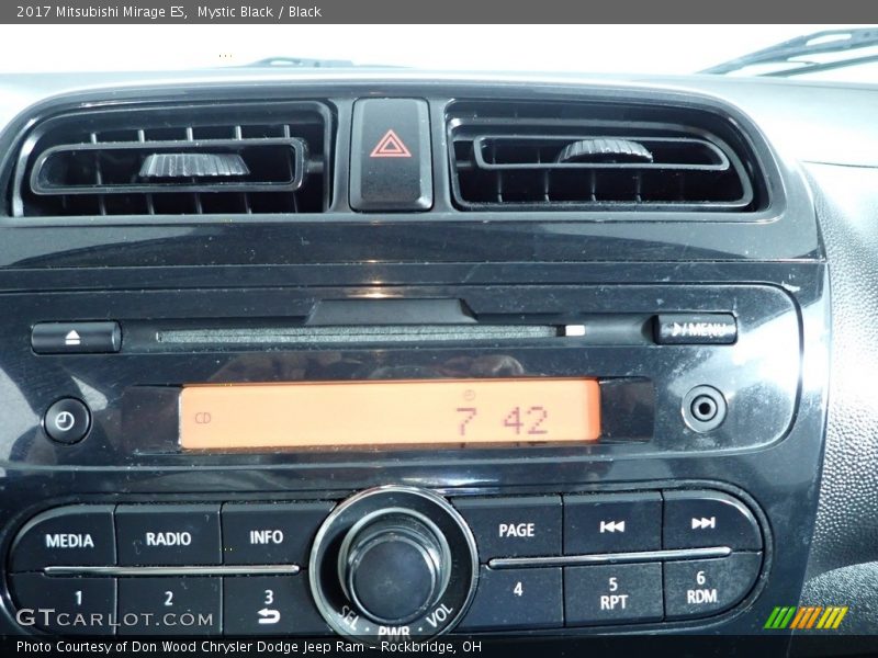 Audio System of 2017 Mirage ES