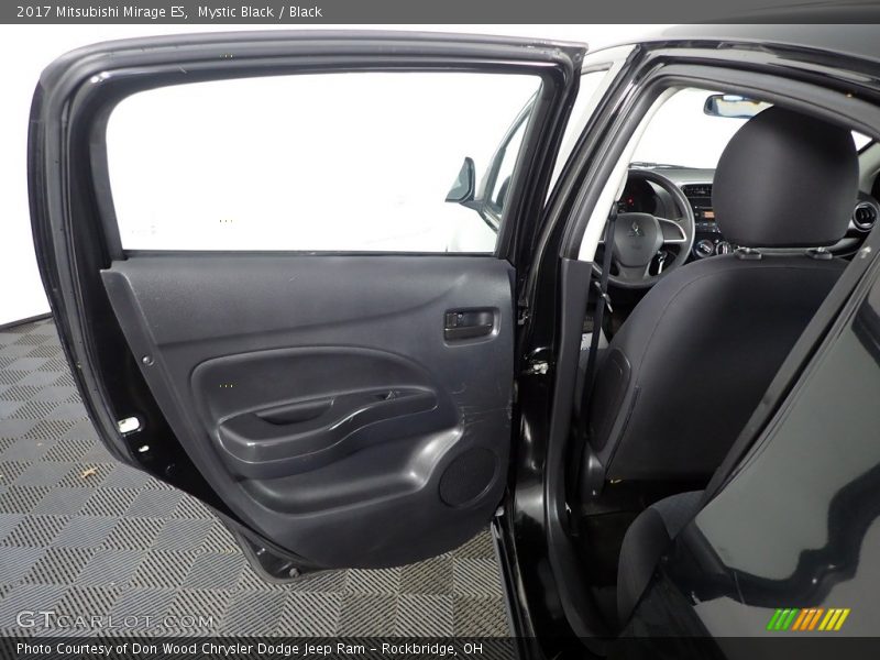 Mystic Black / Black 2017 Mitsubishi Mirage ES