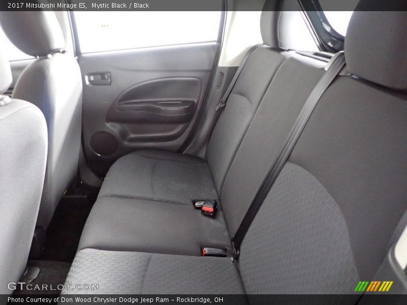 Mystic Black / Black 2017 Mitsubishi Mirage ES