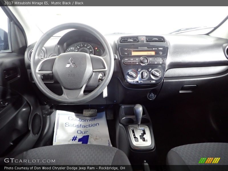 Dashboard of 2017 Mirage ES