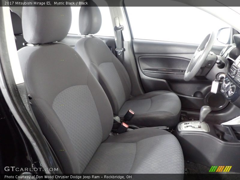 Mystic Black / Black 2017 Mitsubishi Mirage ES