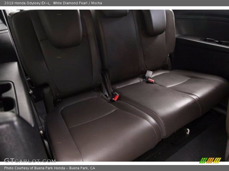 White Diamond Pearl / Mocha 2019 Honda Odyssey EX-L